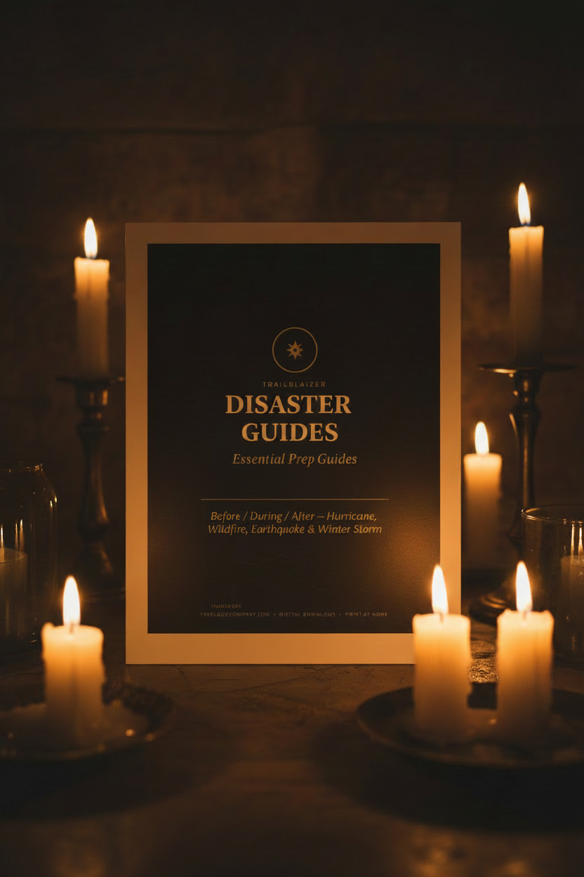 Disaster-Specific Prep Guides (Hurricane, Wildfire, Earthquake, Winter Storm)